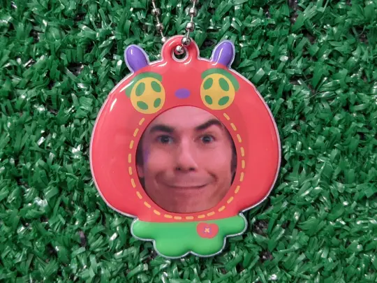 little guy photo holder keychain "my hungry guy"