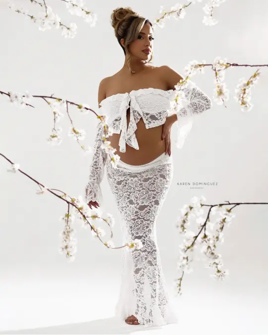 Elle skirt set