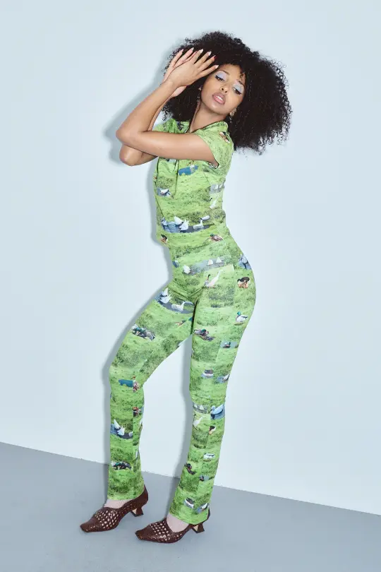 Stretchy Cotton Pants Worst Ducks