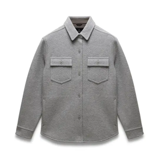 Boiled Wool Warden Overshirt