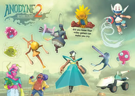 Anodyne 2 Sticker Set