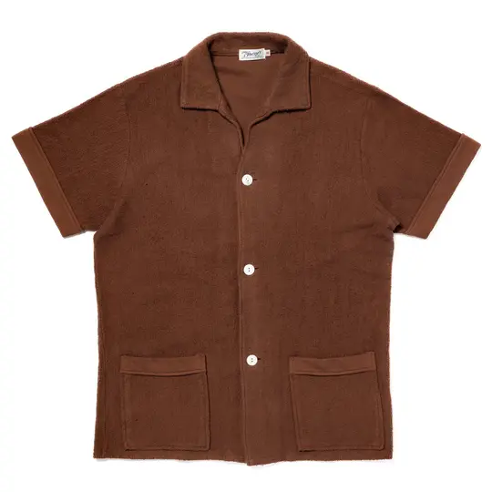 COTTON PILE BEACH SHIRT