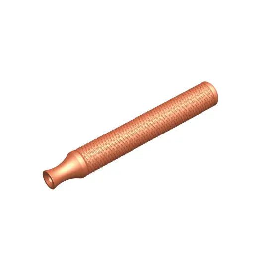 Guilloche Handle - Copper