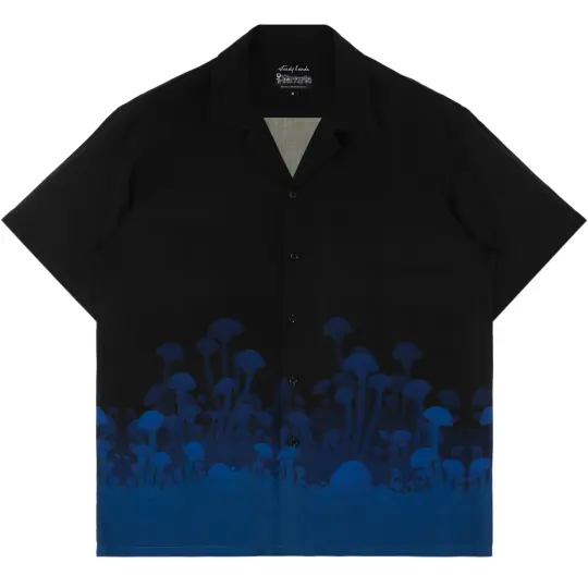 Glowing Mushroom Button Up