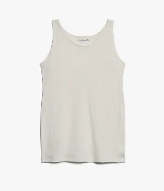136 Loopwheeled Maco-Imit Tank Top