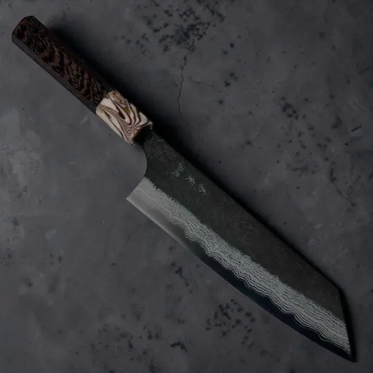 YOSHIMI KATO Kurouchi Aogami Super Bunka 175 mm
