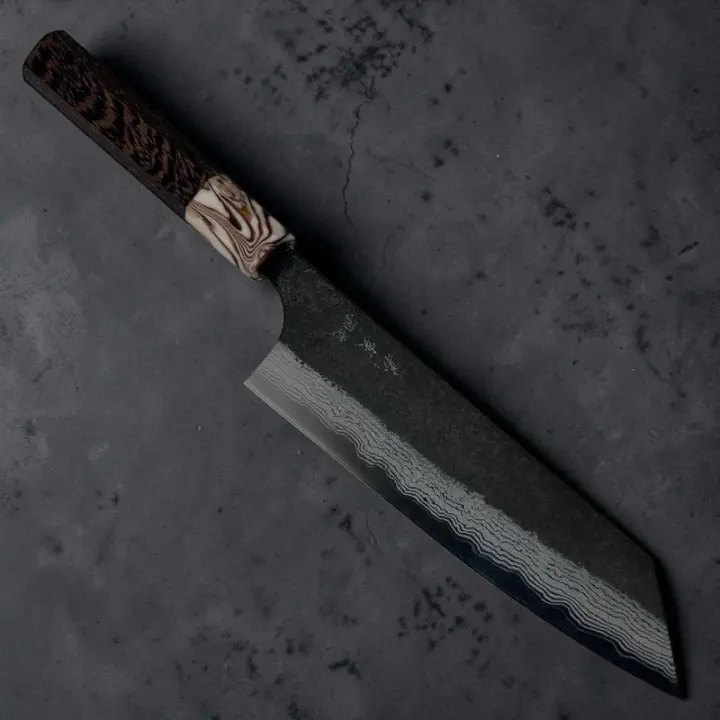 YOSHIMI KATO Kurouchi Aogami Super Bunka 175 mm