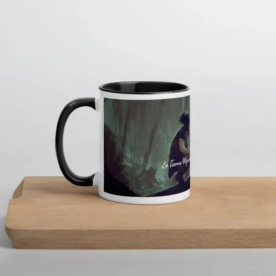La Tierra Mojada Diner Style Coffee Mug