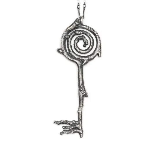 The Bleeding Tree Key. Necklace.