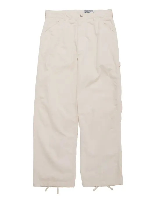 Engineered Garments Workaday Painter Pant Natural 7oz Cotton HB Twill