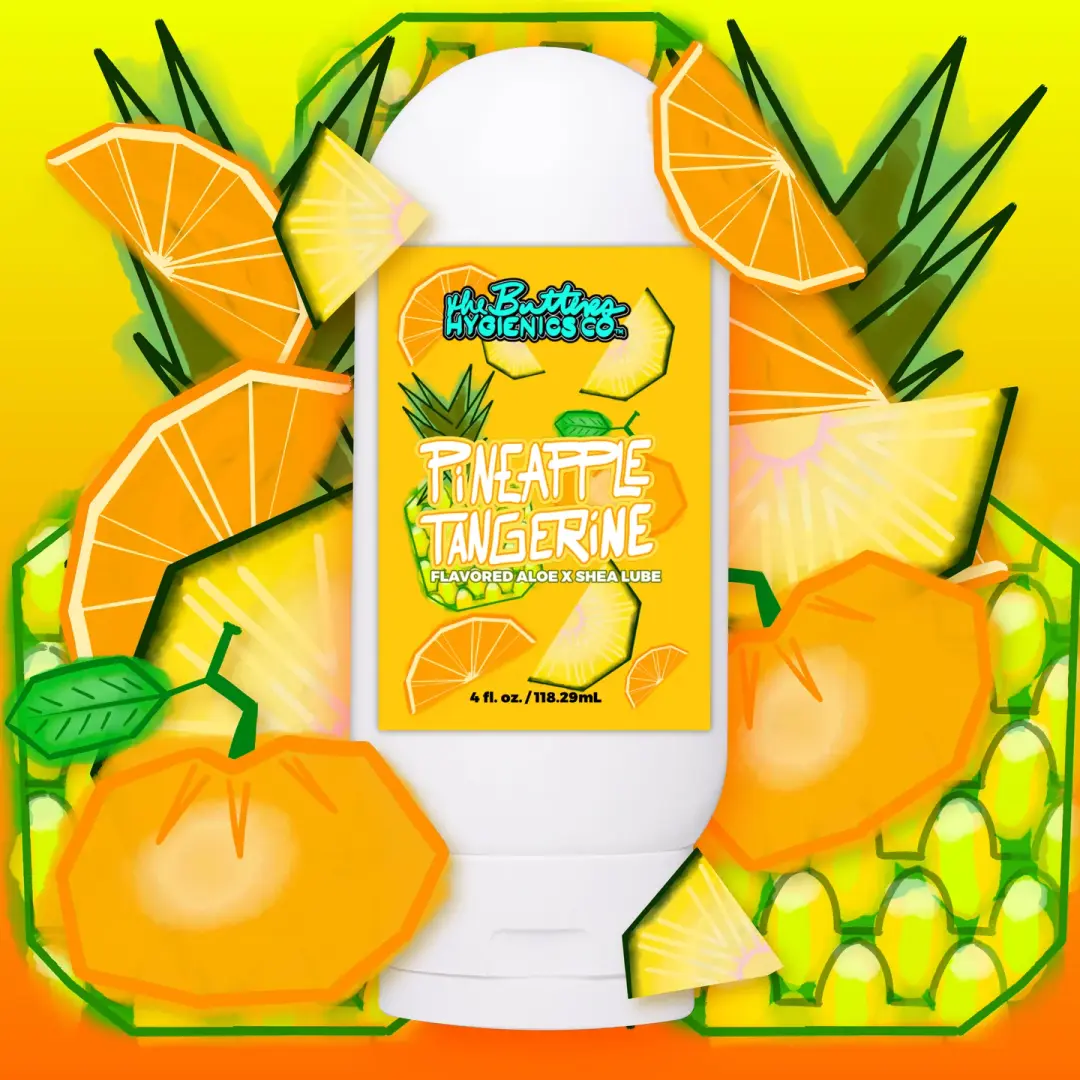 Pineapple Tangerine Lube: The Butters Flavored | Aloe X Shea - Natural Flavor