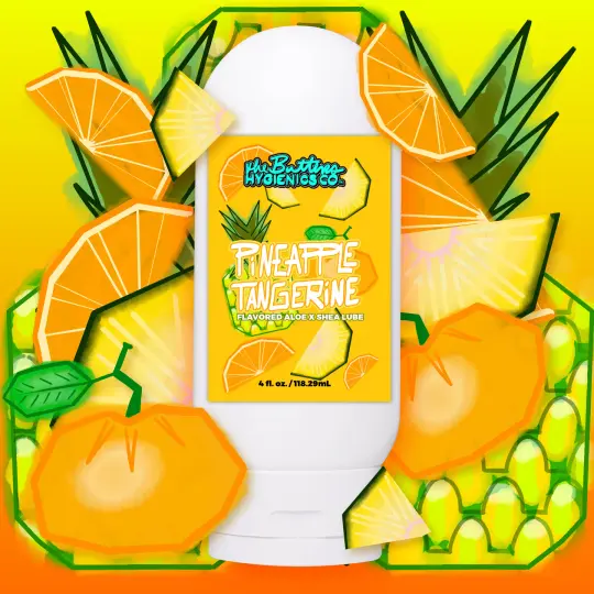 Pineapple Tangerine Lube: The Butters Flavored | Aloe X Shea - Natural Flavor