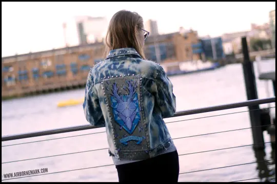 "Origami Deer Trophy" Custom Jacket