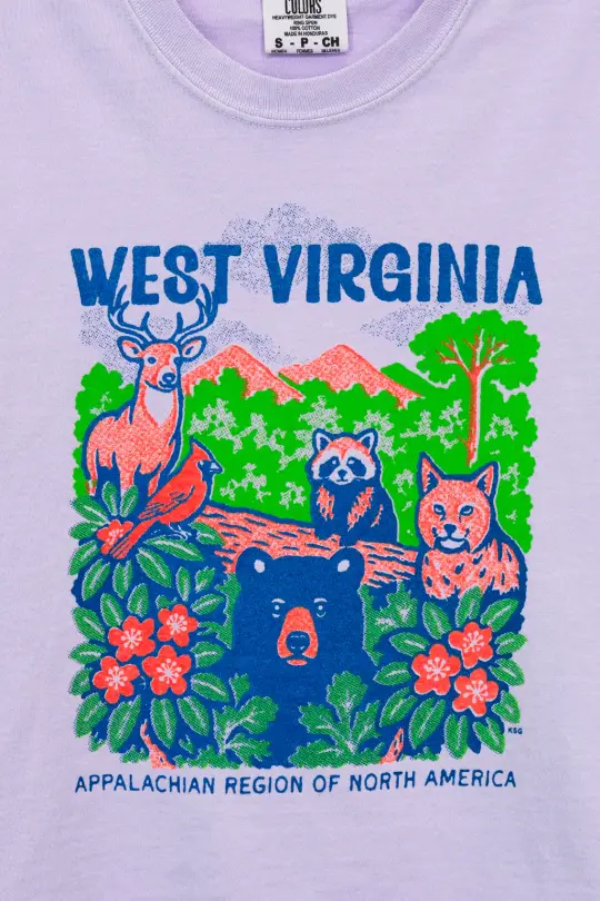 Forest Friends Crop Tee