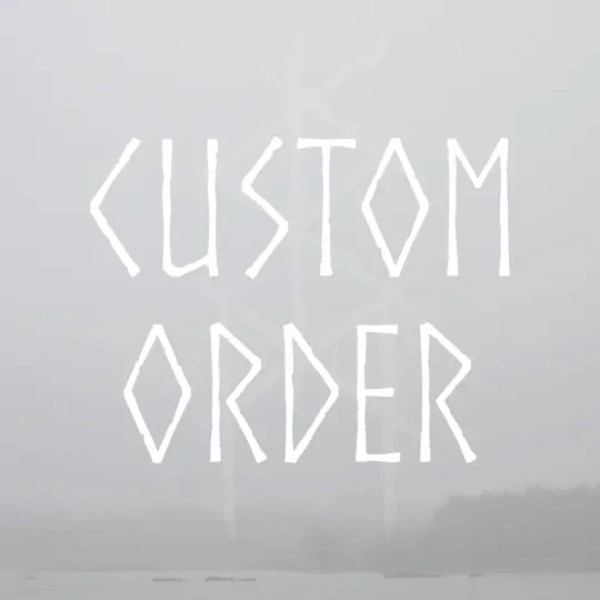 CUSTOM ORDER Booking