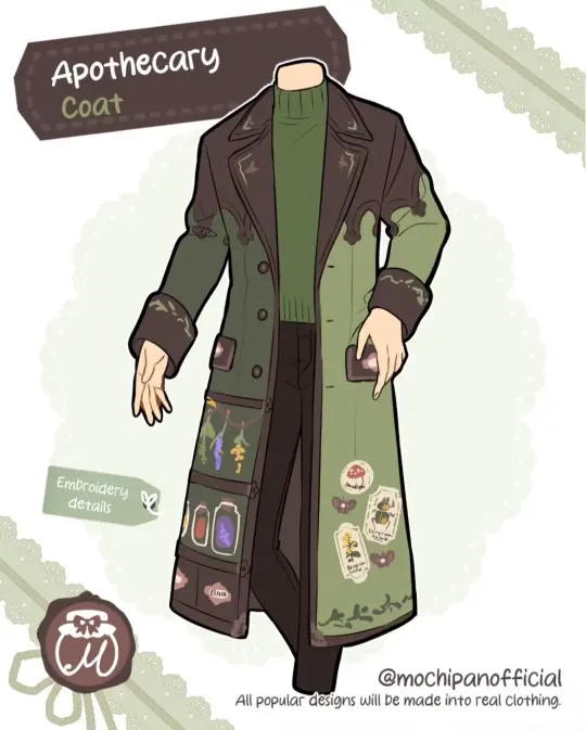 Apothecary Coat (Pre-Order)(ESD: Mid-Spring 2027)(Coming Soon)
