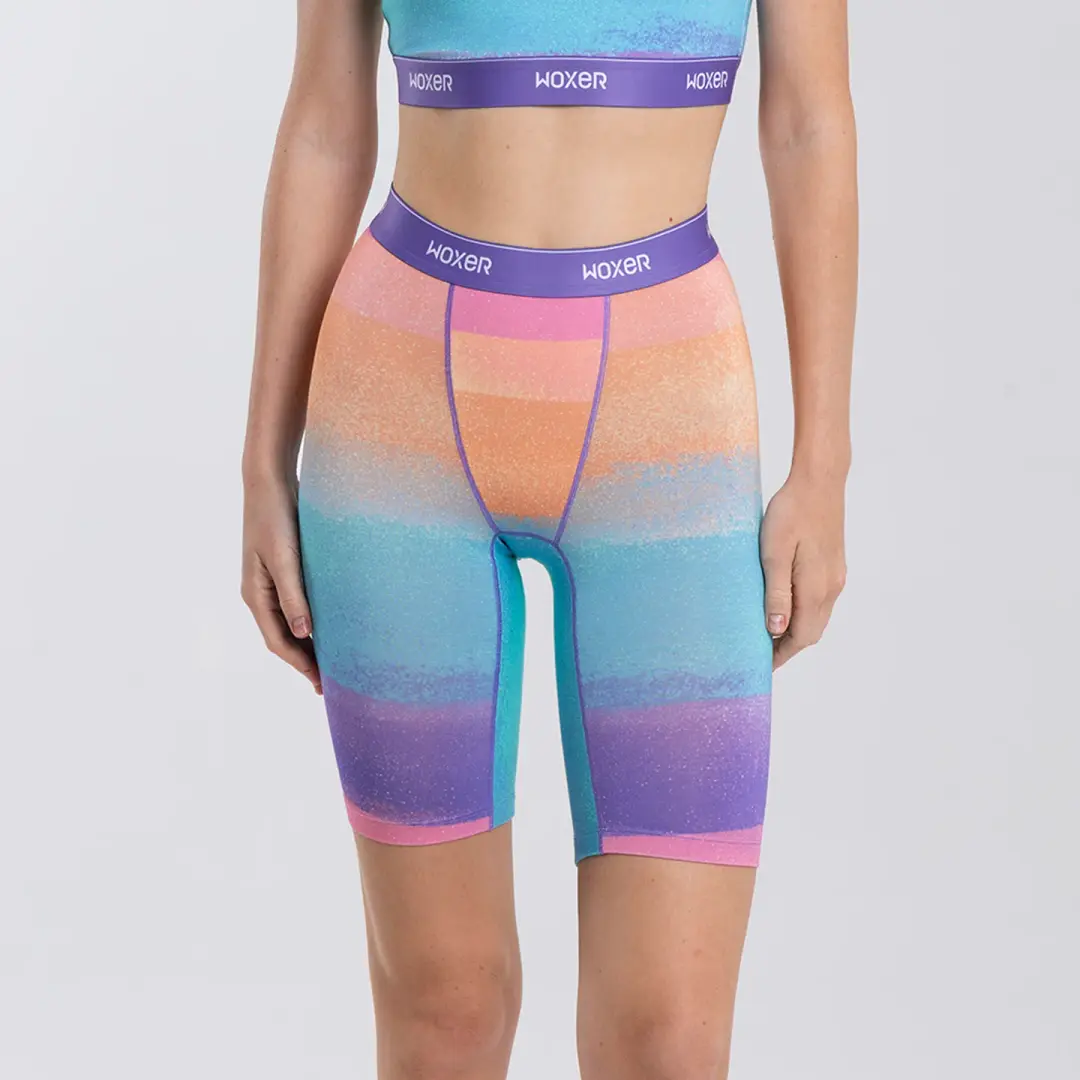 Biker High Waisted Solar Crush
