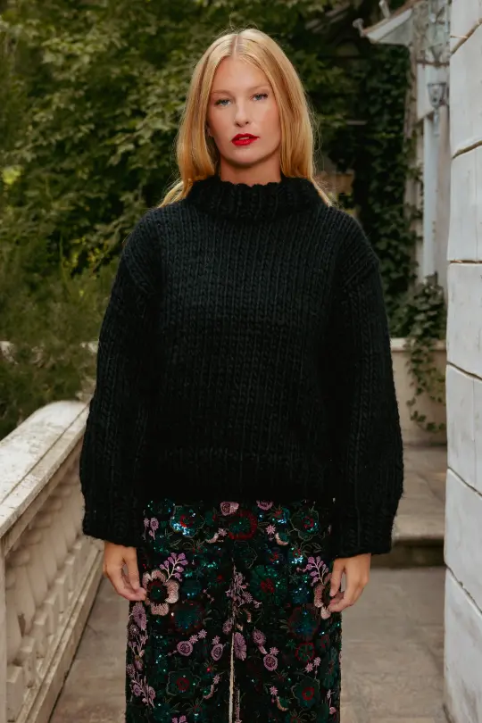 Ira Sweater in Black