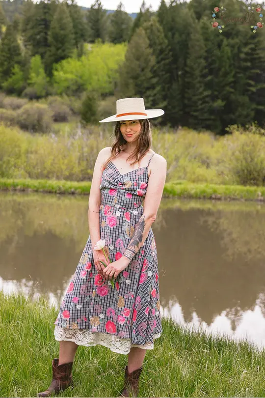 Grace Sundress in Watercolor-Small
