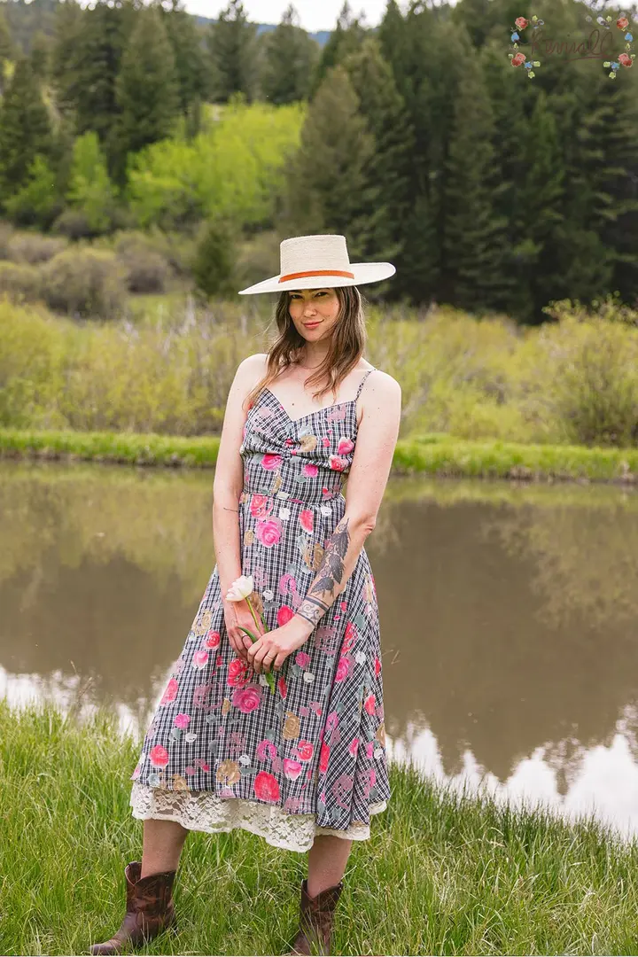 Grace Sundress in Watercolor-Small