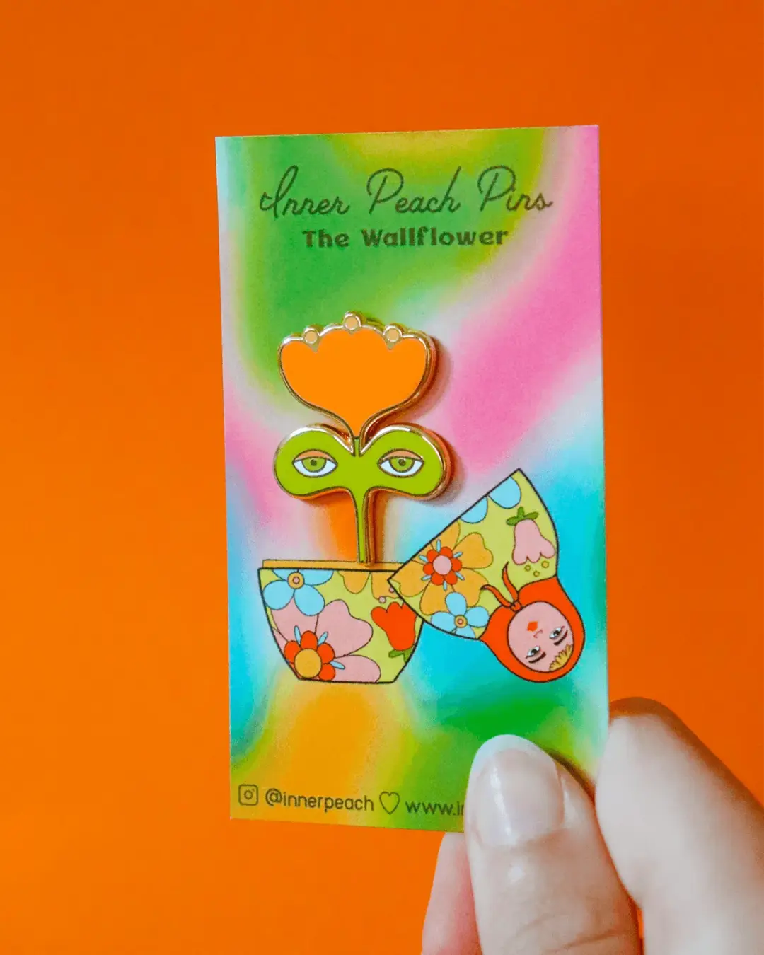 Wallflower Pin