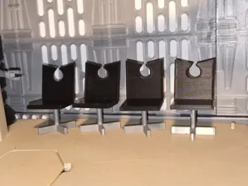 4x Death Star Confrence Room Chairs for 3.75 in 1:18 Figure Diorama