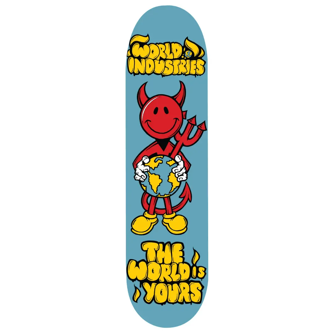 World Industries The World is yours skateboard