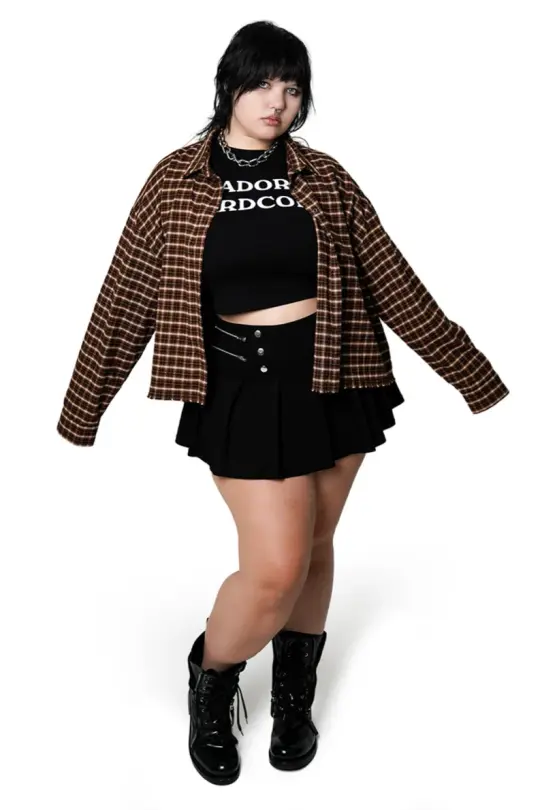 Lake Of Fire Oversized Flannel