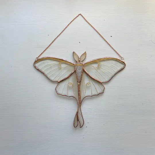 Golden Fauna- Luna Moth