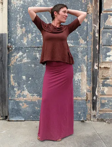 Super Cowl Babydoll Shirt