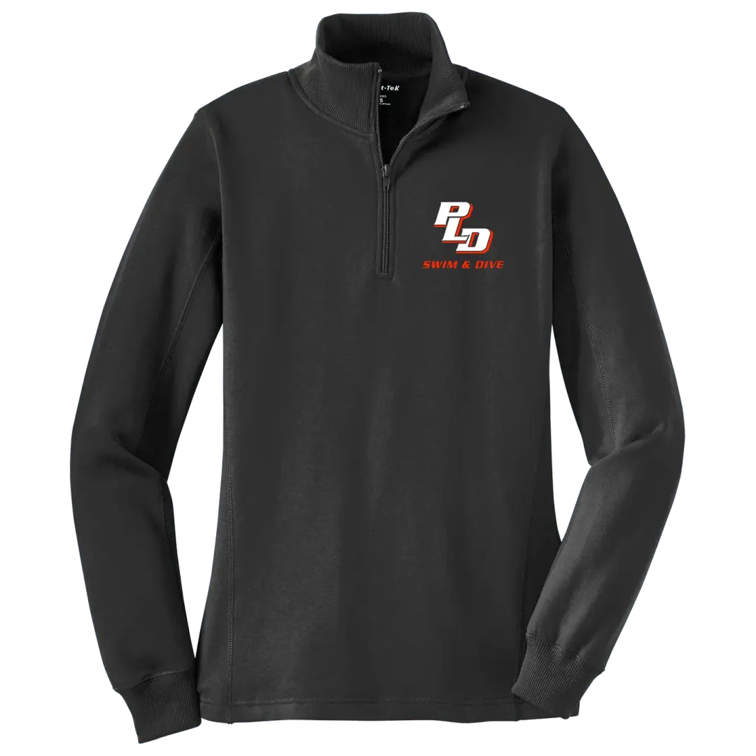 PLD Swim LST253 Ladies 1/4 Zip Sweatshirt
