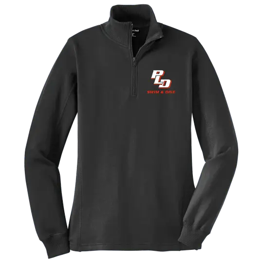PLD Swim LST253 Ladies 1/4 Zip Sweatshirt