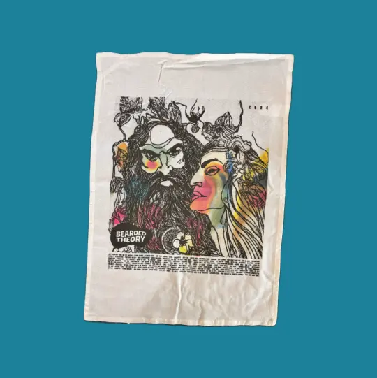 Bearded Theory 2024 Tea Towel