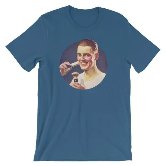 Vintage Shave Stick Ad 1918 Short-Sleeve Unisex T-Shirt
