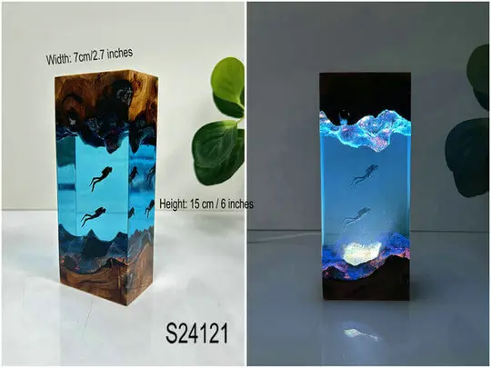 resin lamp