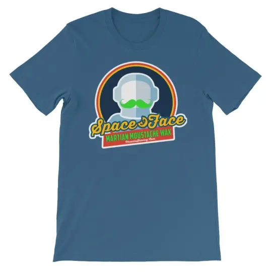 Space-Face Unisex short sleeve t-shirt