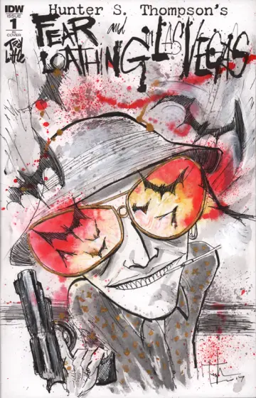 FEAR & LOATHING #1 PAINTED SKETCH COVER 01