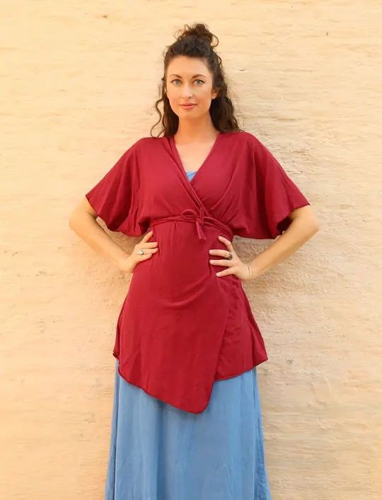Flip Wrap Migration Tunic