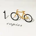 100copies Bicycle Art logo
