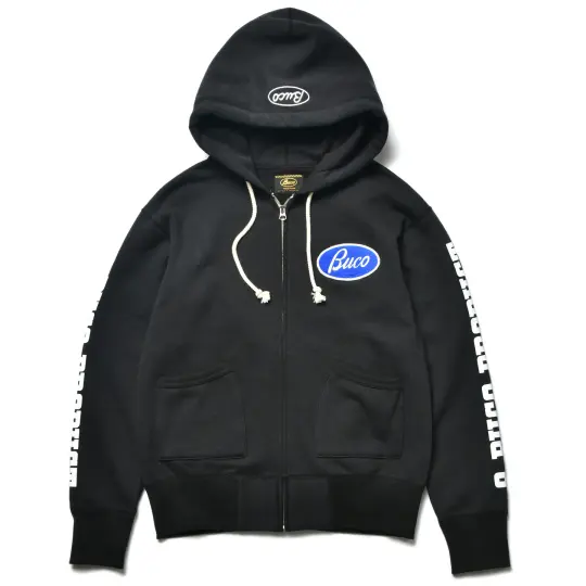 BUCO F/Z SWEATSHIRT / BUCO OVAL LOGO