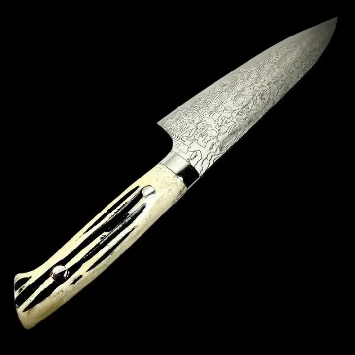Takeshi Saji SG2 Diamond 180mm Gyuto with Cow Horn Handle