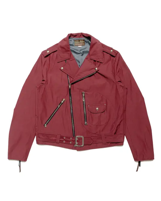 The Real McCoy's BJ24102 Buco J-24 Satin Twill Jacket Burgundy