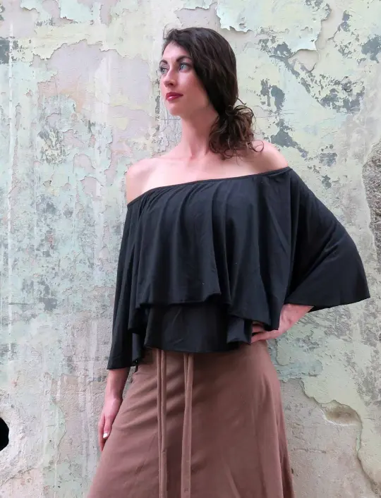 Frida Wanderer Cropped Shirt