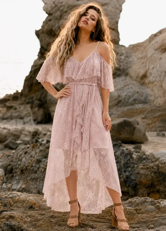 Lauryn Dress in Light Orchid