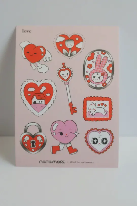 Love - Mini Sticker Sheet