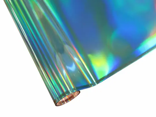 Blue Hologram Foil