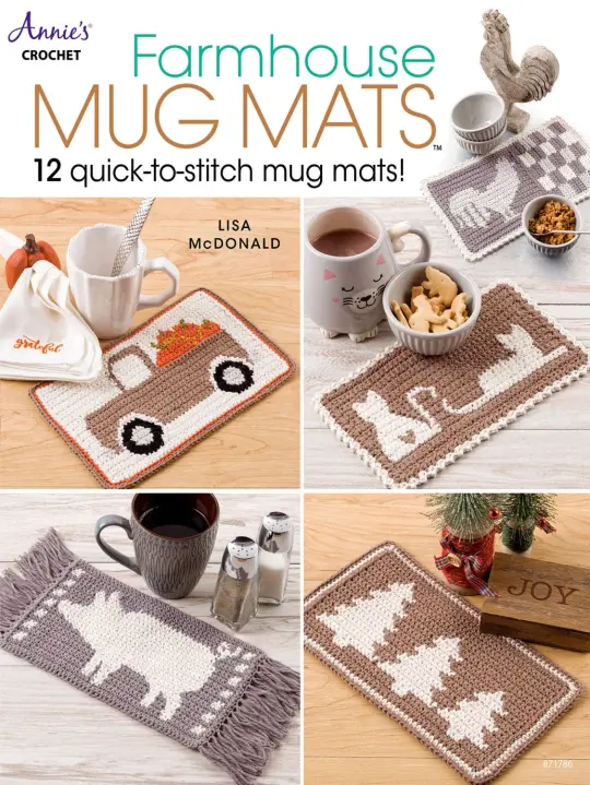 Farmhouse Mug Mats Book