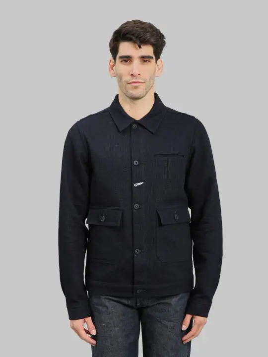 Rogue Territory Sashiko Waffle Indigo Ranger Jacket