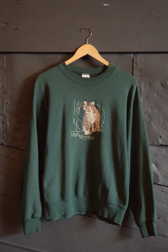 Vintage Embroidered WV Sweatshirt