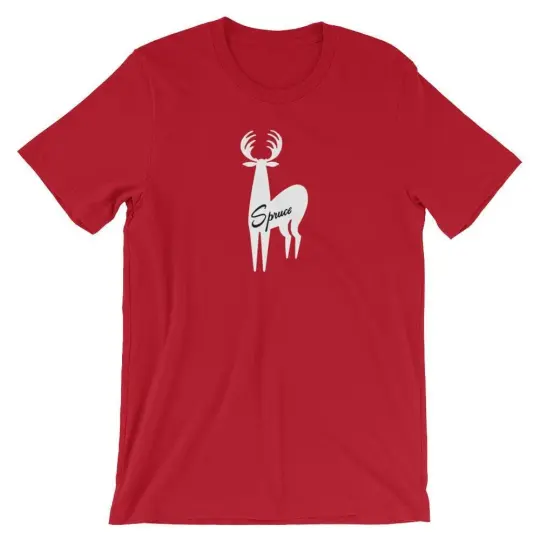 Vintage Spruce Logo Short-Sleeve Unisex T-Shirt